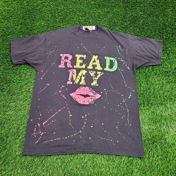 Vintage Kiss-Me Shirt Womens XL 22x28 USA - Picture 1 of 12